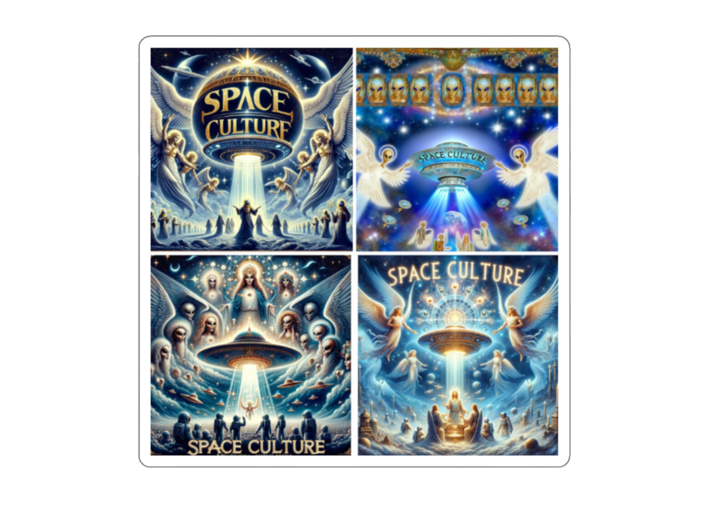 Space Culture Stickers