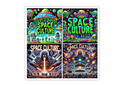 Space Culture Stickers