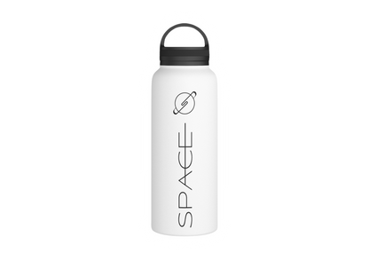 Stainless Steel Water Bottle, Handle Lid