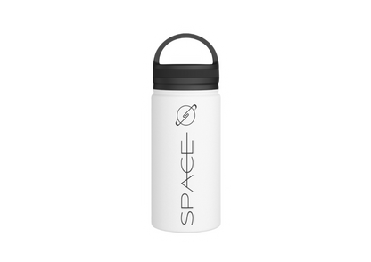 Stainless Steel Water Bottle, Handle Lid