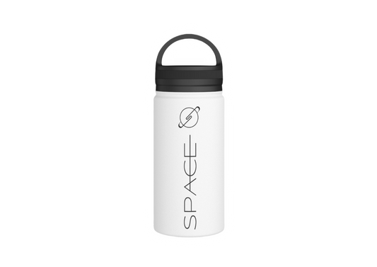 Stainless Steel Water Bottle, Handle Lid